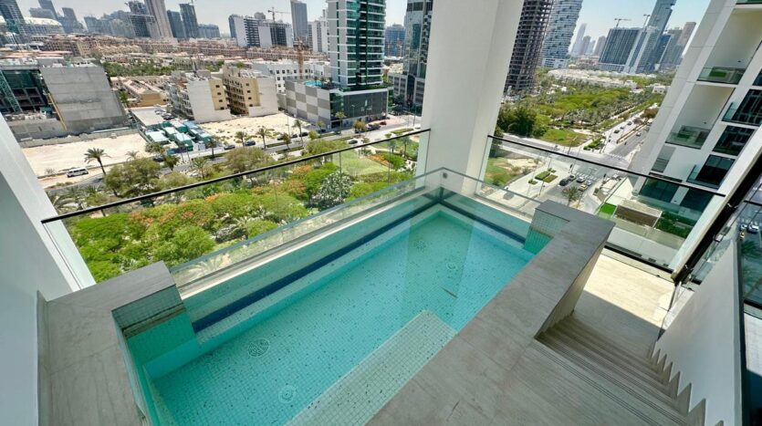 Stunning 2BR Apartment with Private Pool in Binghatti Tulip JVC